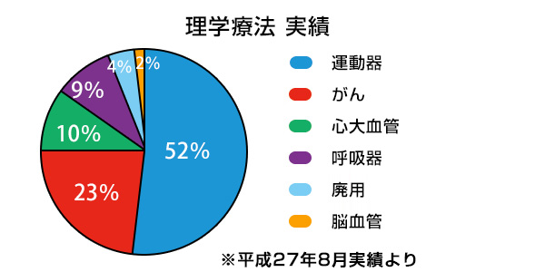 理学療法 実績