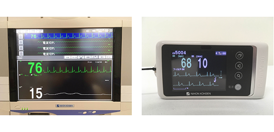 心電図モニター