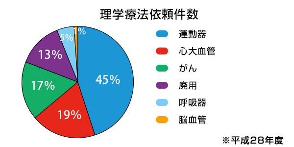 理学療法 実績